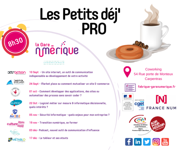 Les Petits déj' PRO - 2020